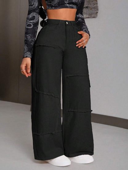 Isolide Wide Leg Jeans (SLIM)