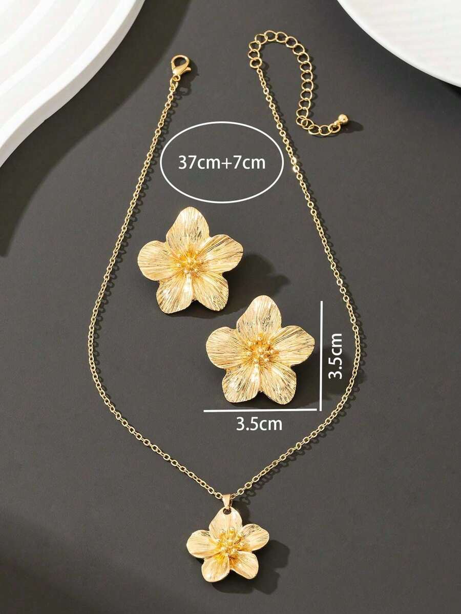 Calluna Floral Jewelry Set