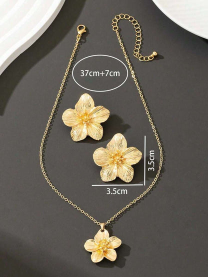 Calluna Floral Jewelry Set