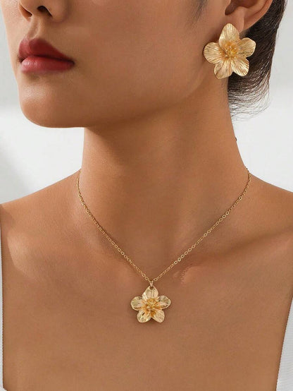 Calluna Floral Jewelry Set