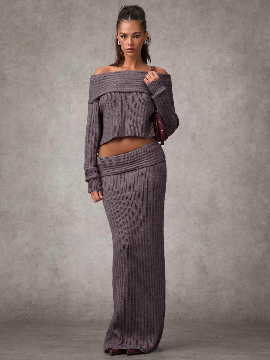 Rylah Knit Skirt Set
