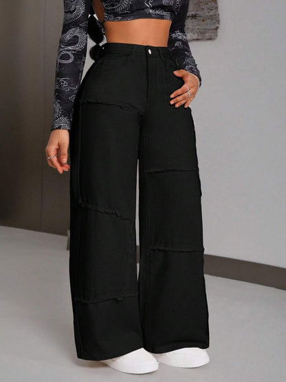 Isolide Wide Leg Jeans (SLIM)
