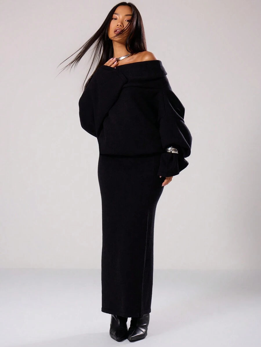 Mutheera Knit Skirt Set