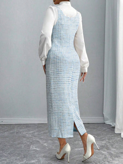 Fayza French-Style Dress Set