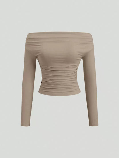 Maya Triple Off-Shoulder Top