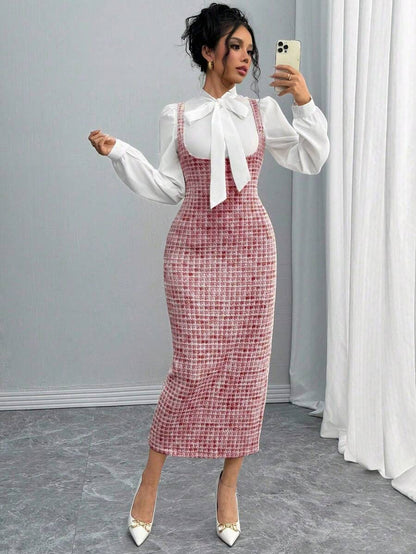 Fayza French-Style Dress Set