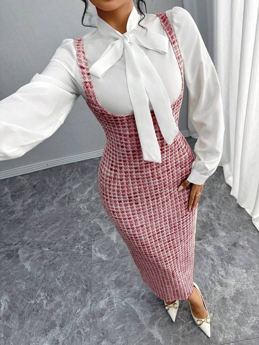 Fayza French-Style Dress Set