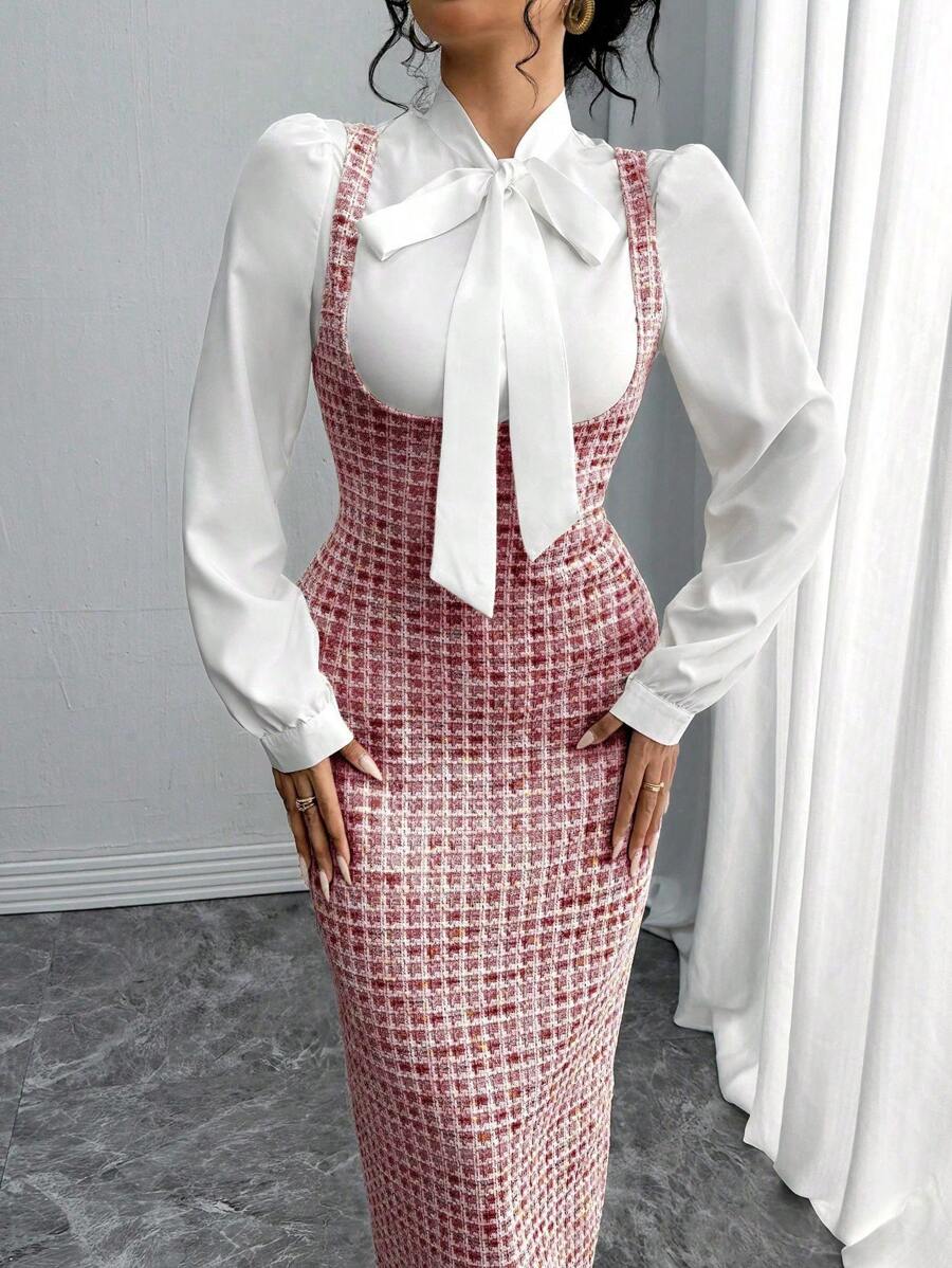 Fayza French-Style Dress Set