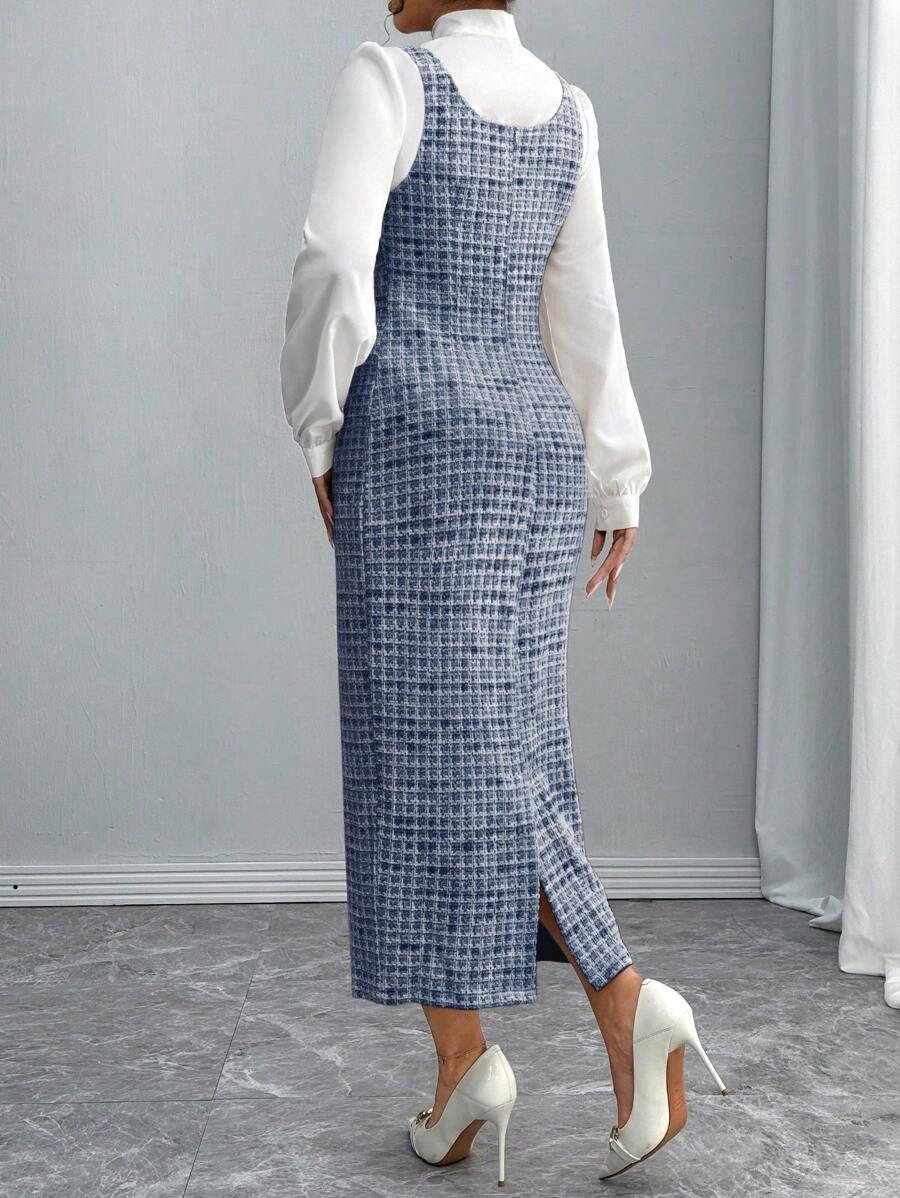 Fayza French-Style Dress Set
