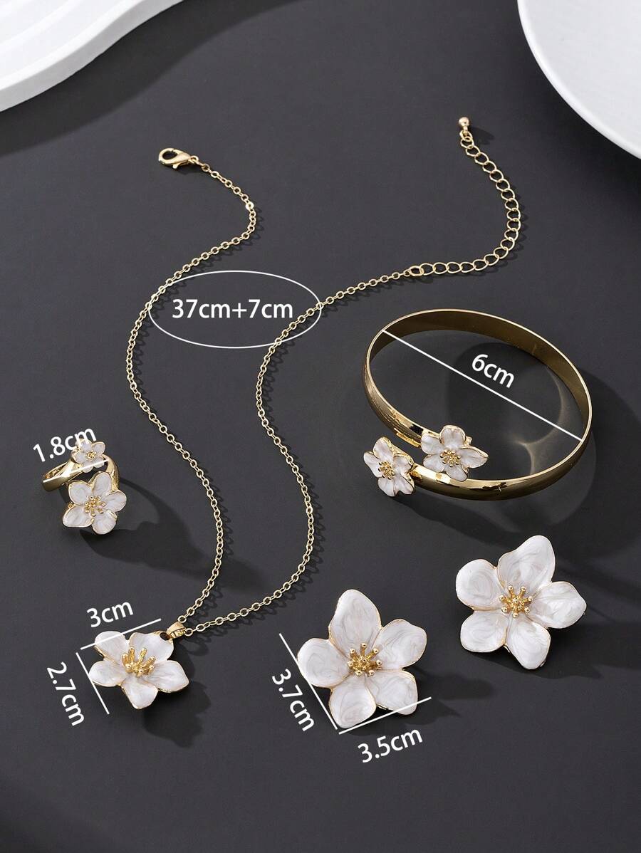 Calluna Floral Jewelry Set