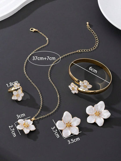 Calluna Floral Jewelry Set