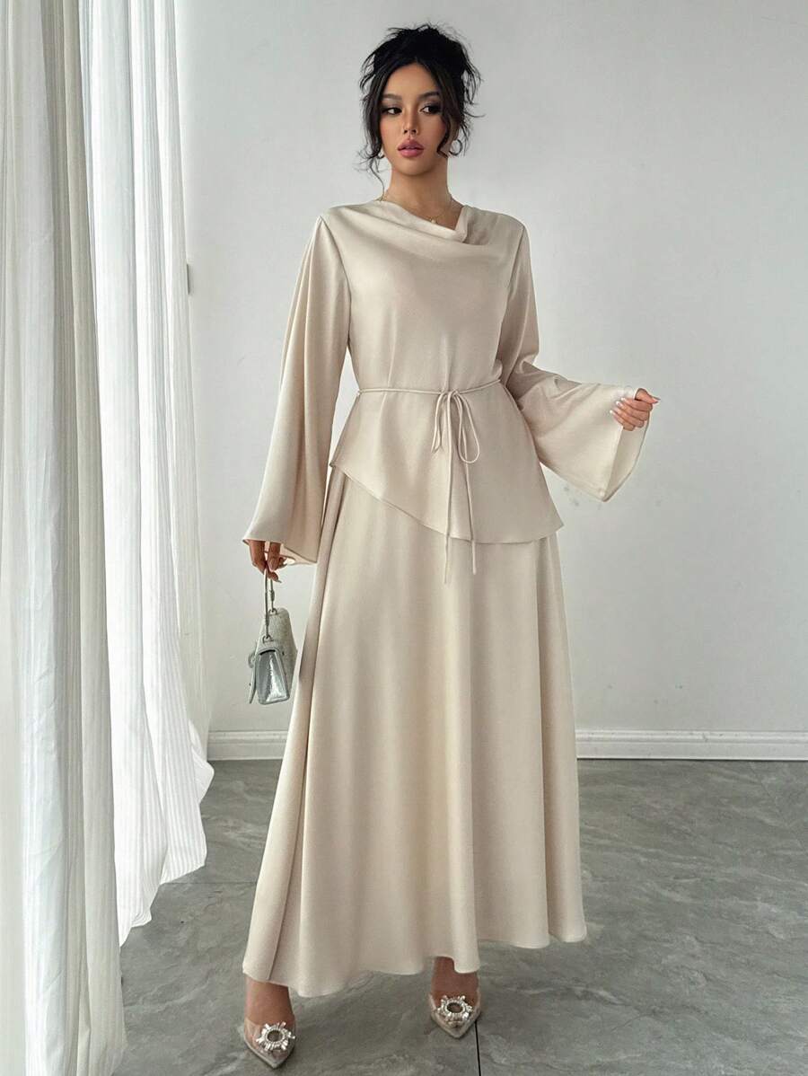 Alina Waist Fitted Skirt Set