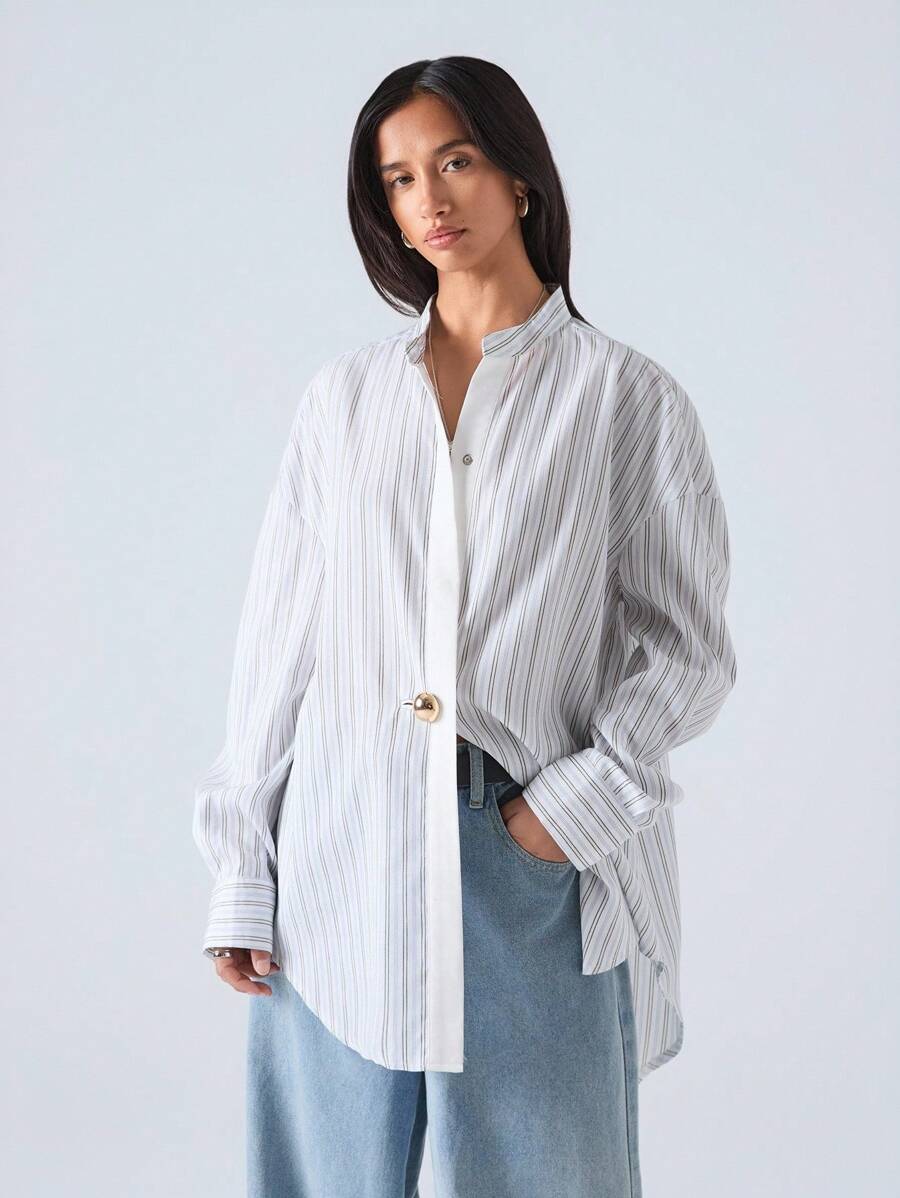 Latifa Striped Blouse
