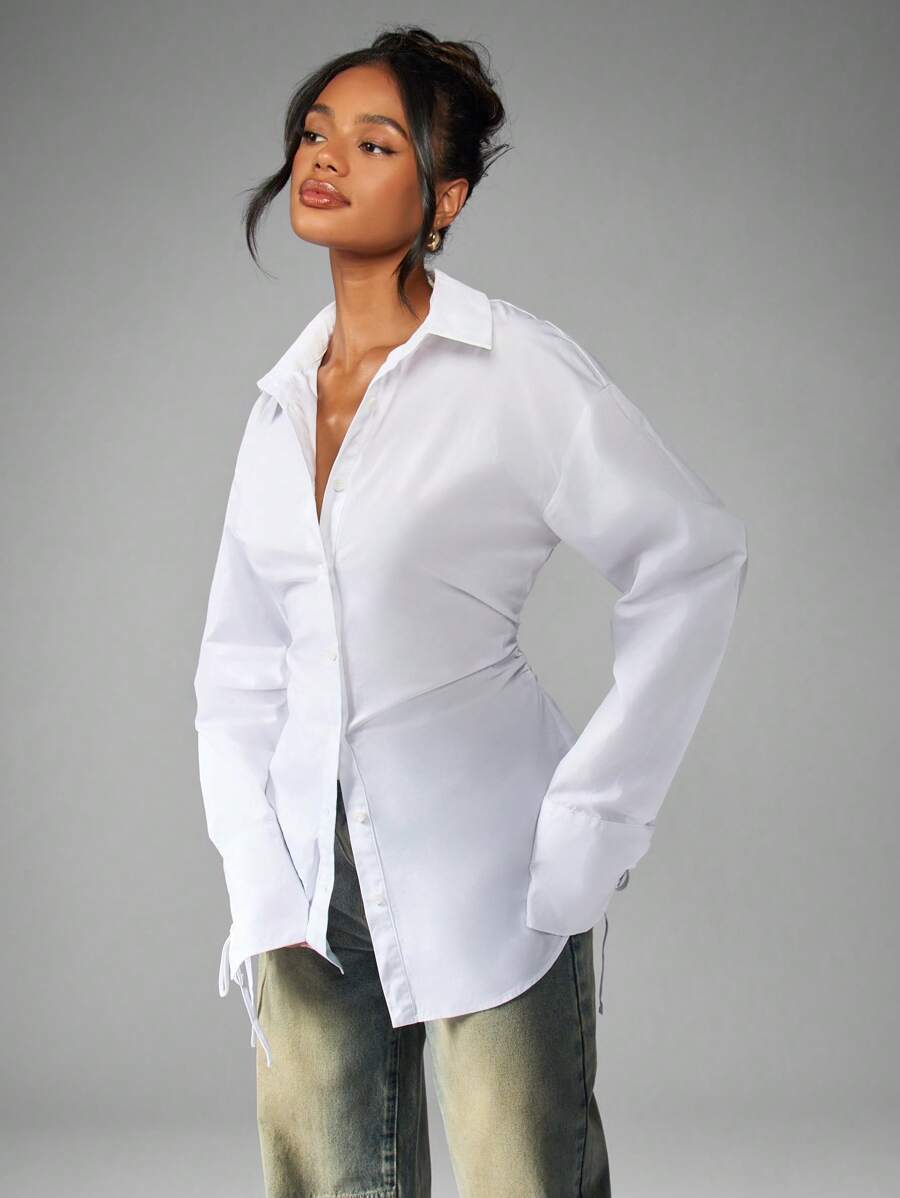 Abella Button-Down Blouse