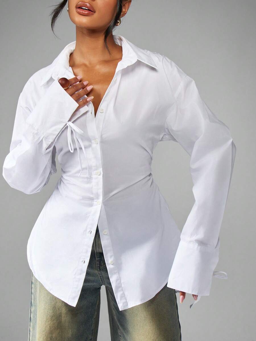 Abella Button-Down Blouse