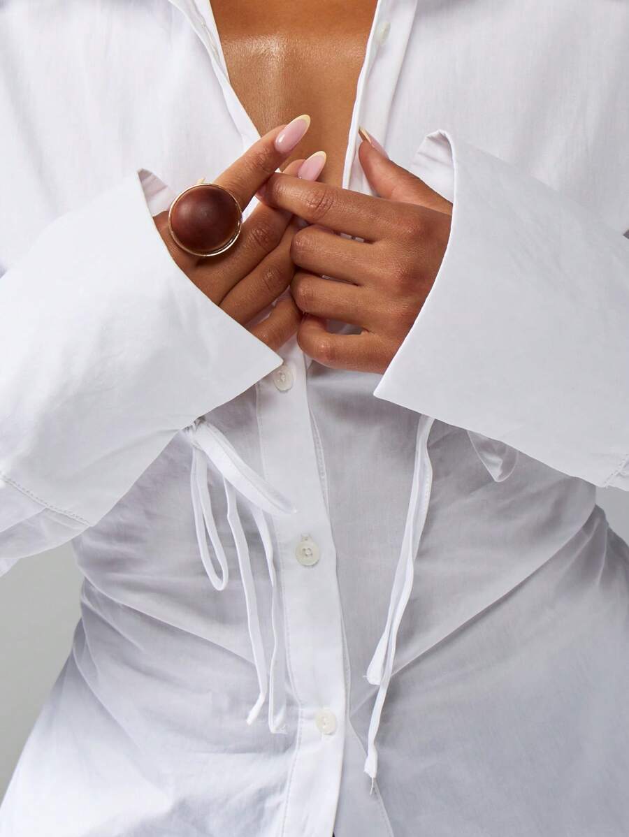 Abella Button-Down Blouse