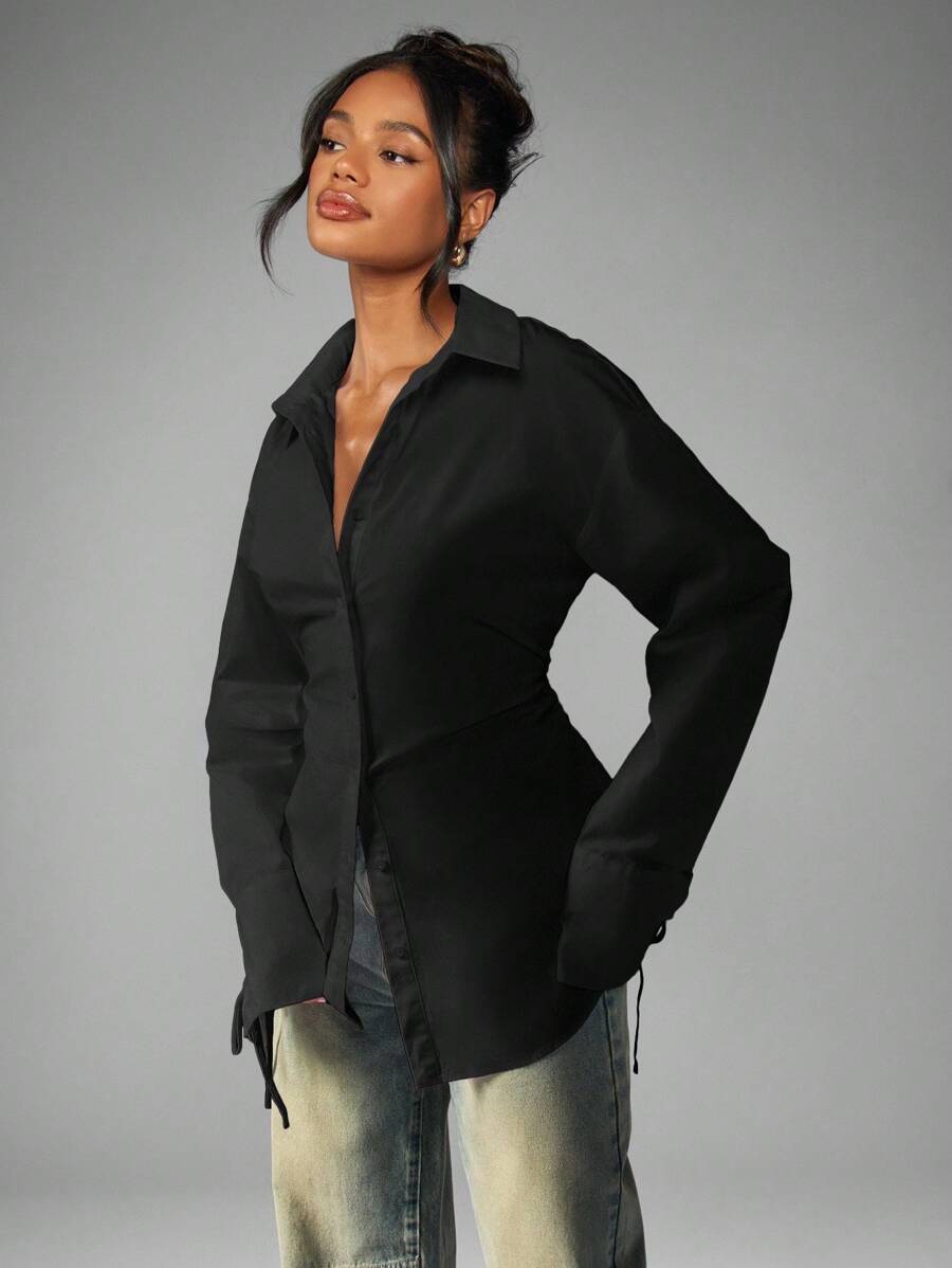 Abella Button-Down Blouse