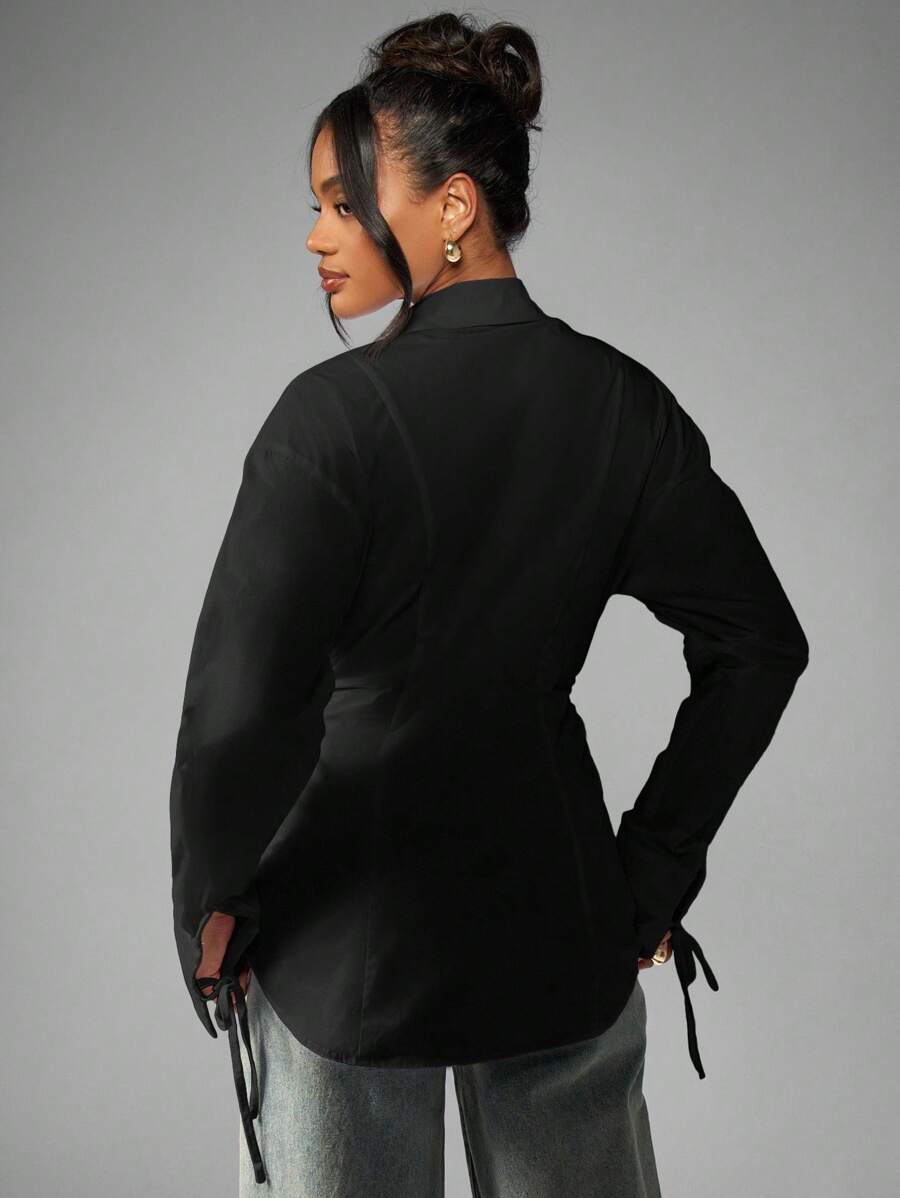 Abella Button-Down Blouse