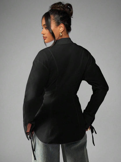 Abella Button-Down Blouse