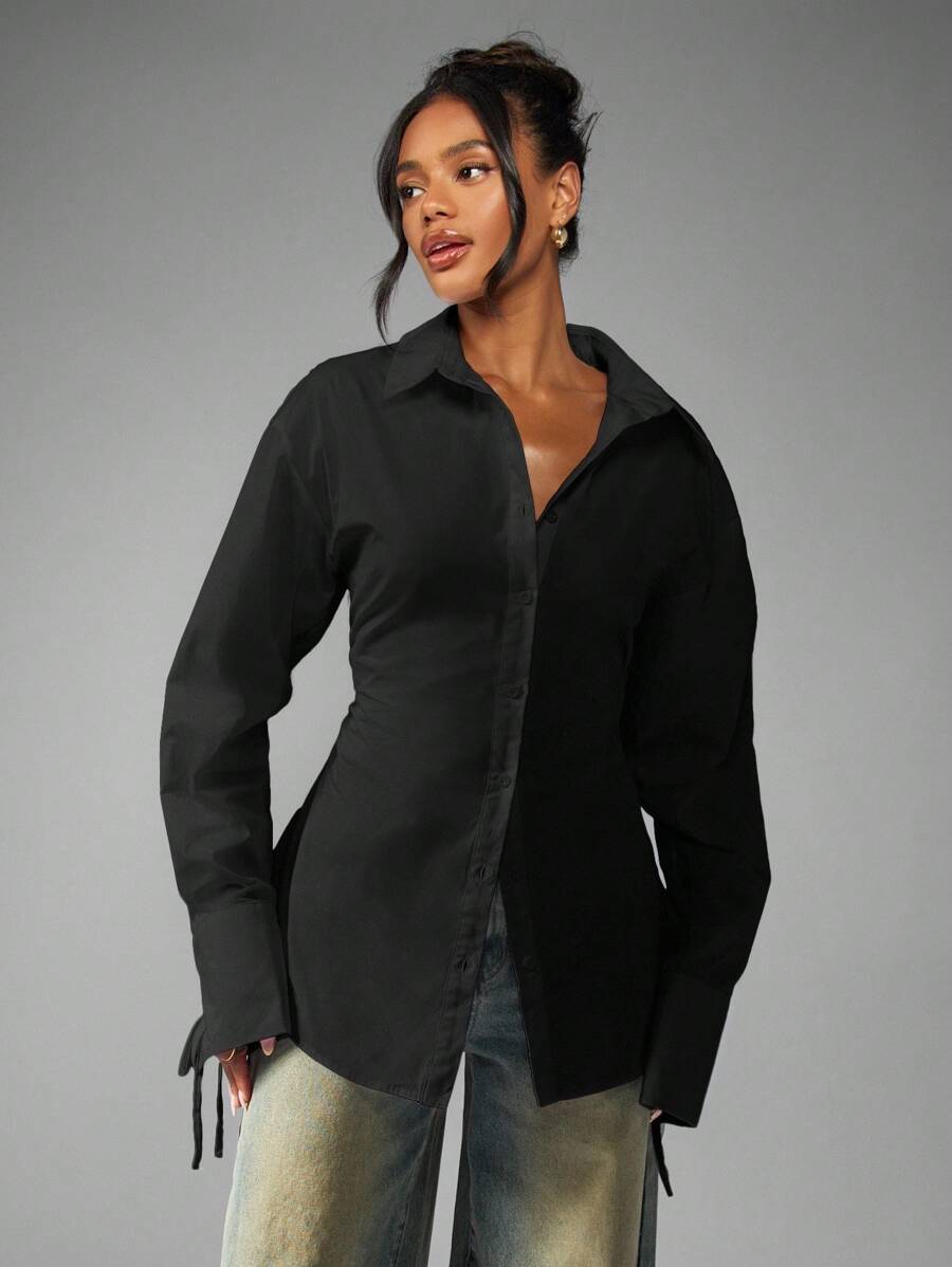 Abella Button-Down Blouse