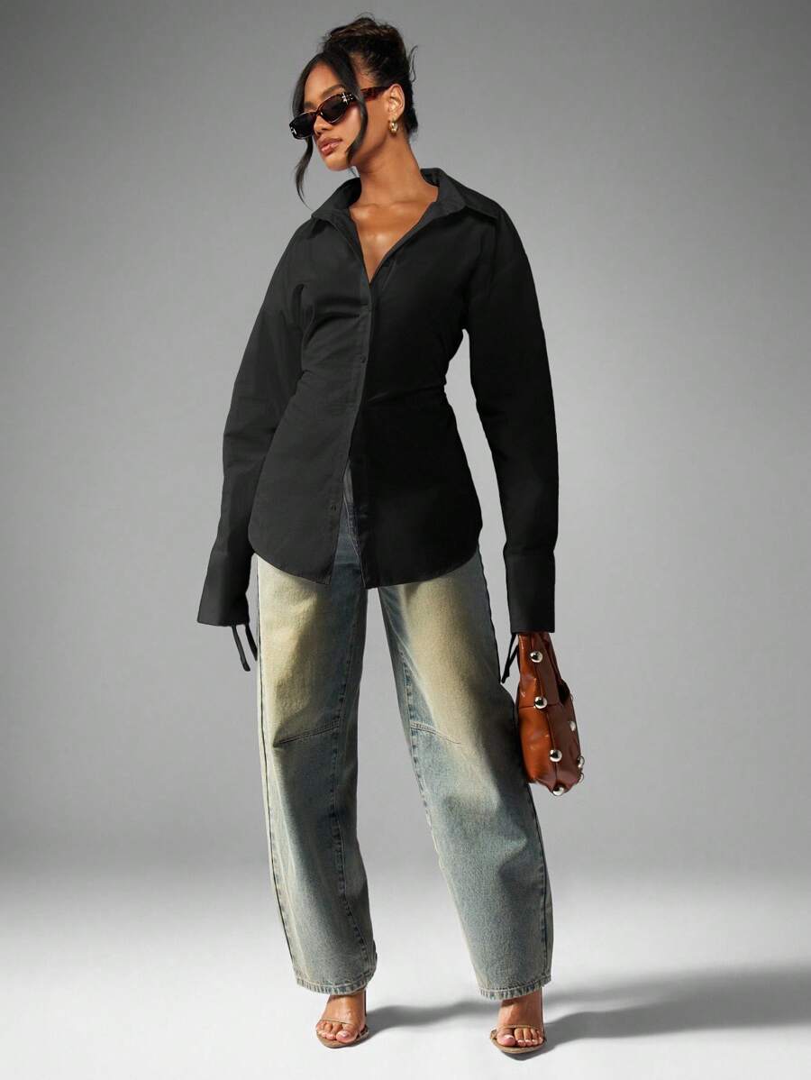 Abella Button-Down Blouse