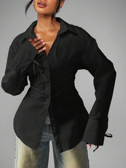 Abella Button-Down Blouse