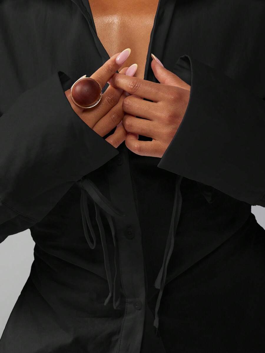 Abella Button-Down Blouse