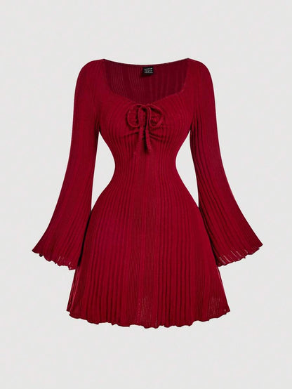 Knit Kisses Mini Dress