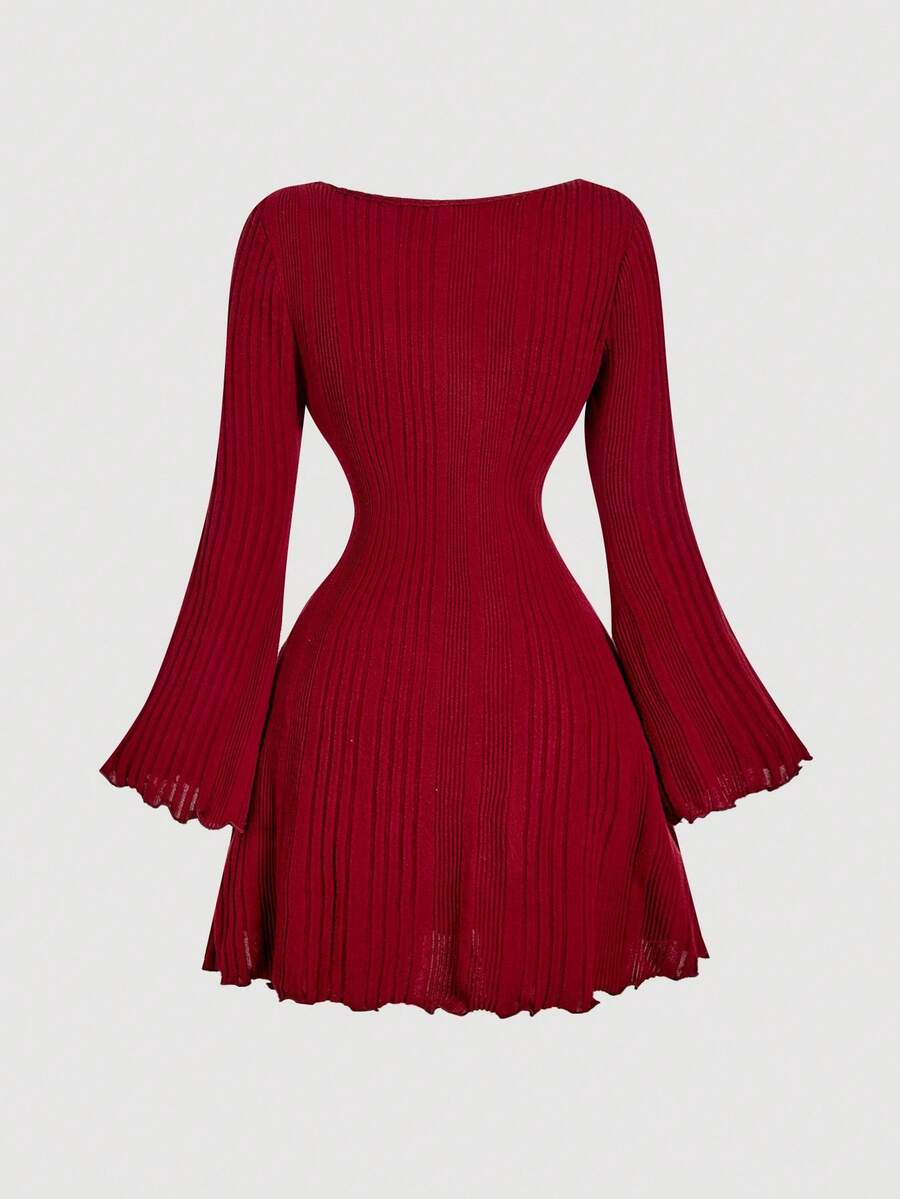 Knit Kisses Mini Dress