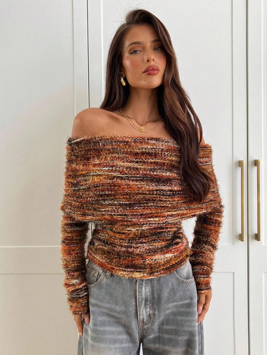 Zella Off-Shoulder Sweater