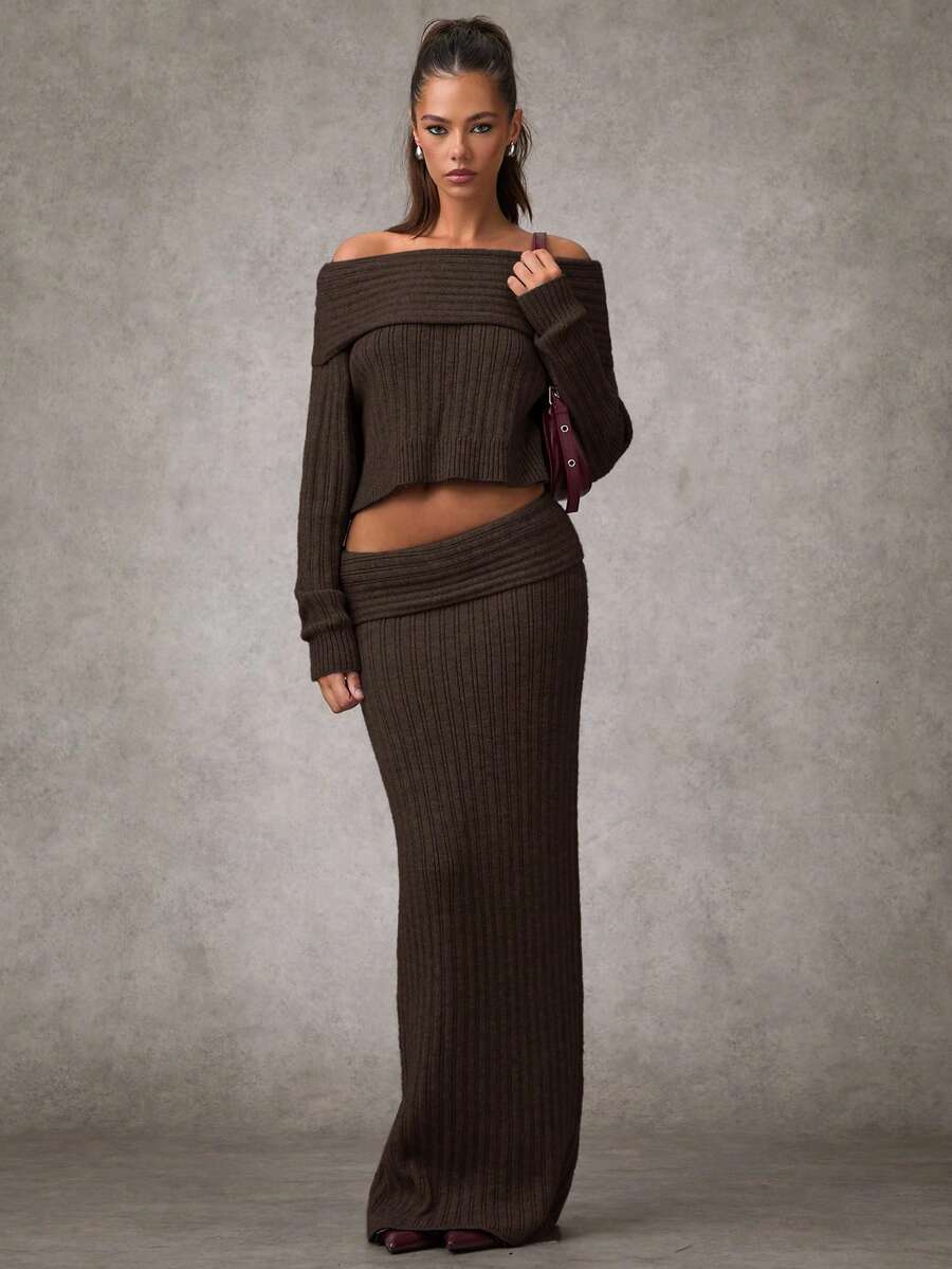Rylah Knit Skirt Set