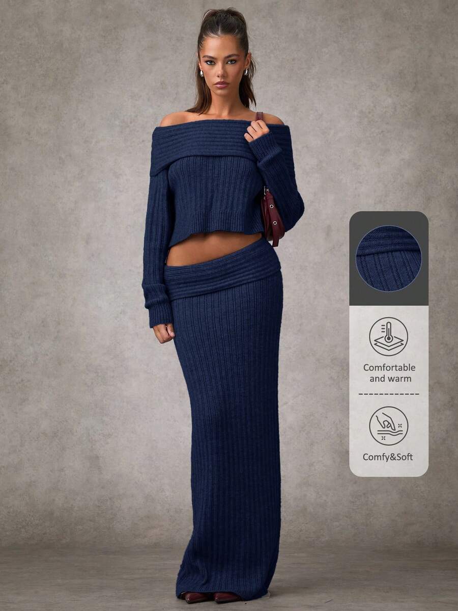 Rylah Knit Skirt Set