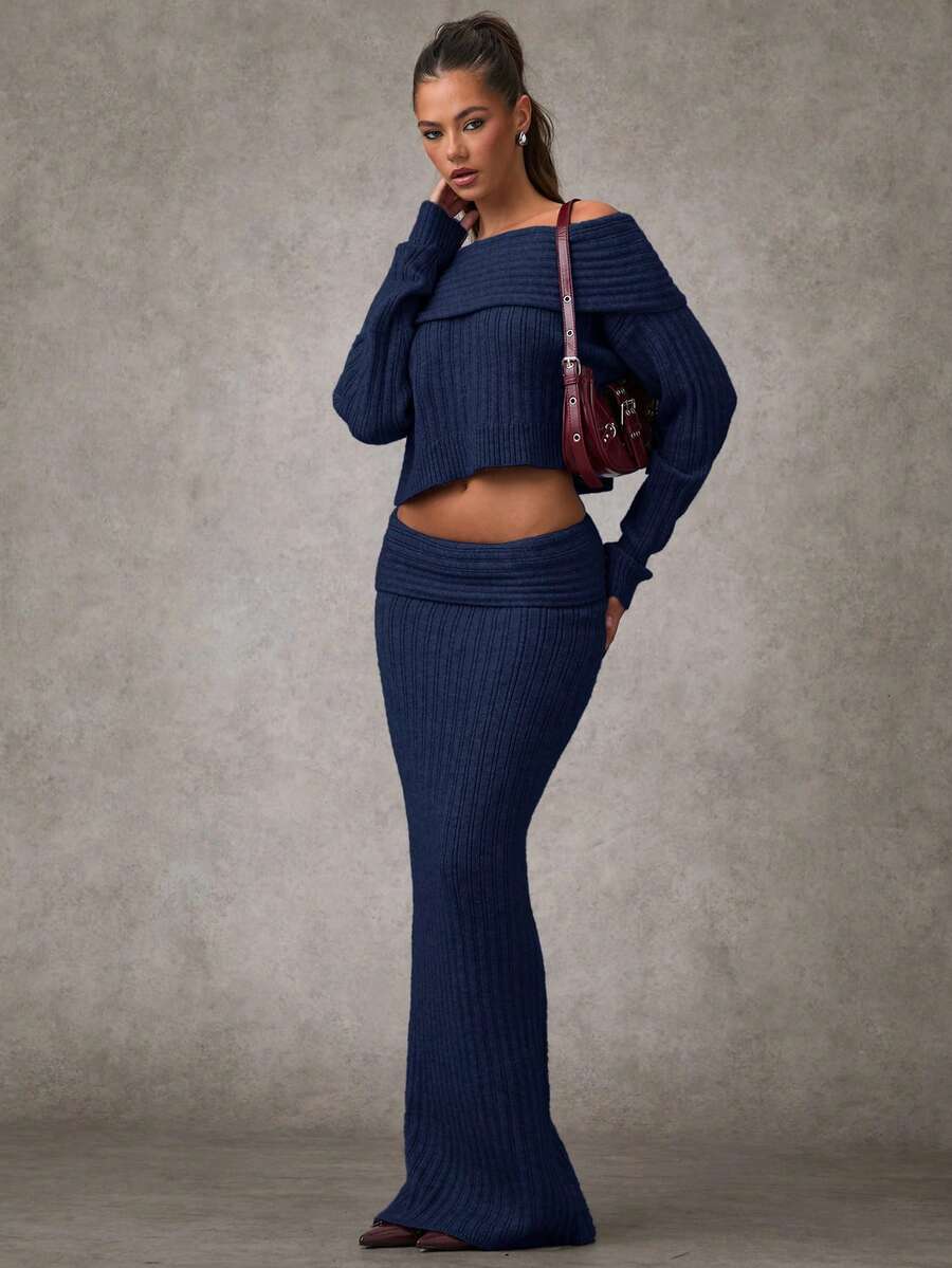Rylah Knit Skirt Set