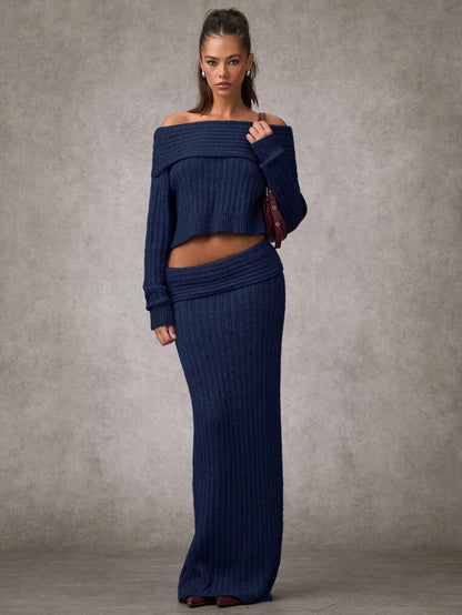 Rylah Knit Skirt Set