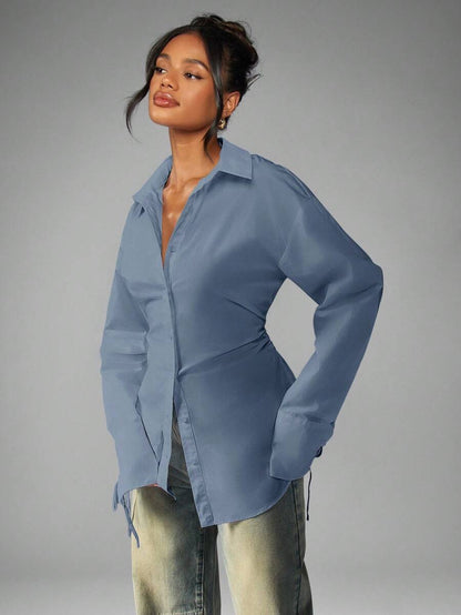 Abella Button-Down Blouse