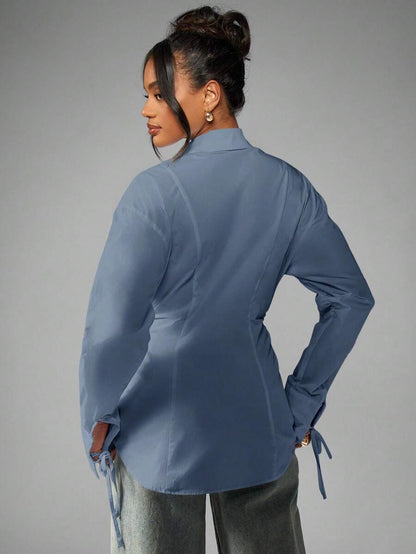 Abella Button-Down Blouse