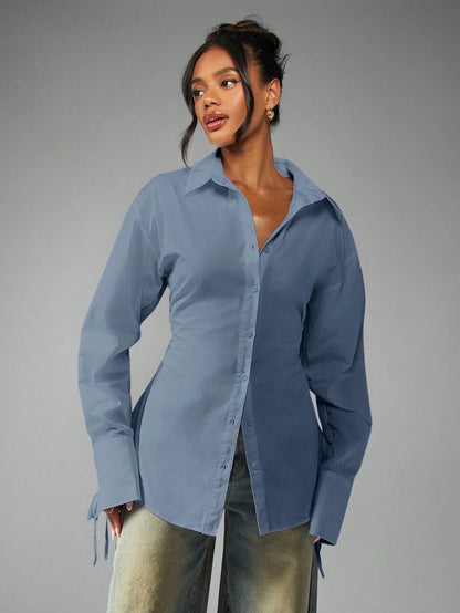 Abella Button-Down Blouse