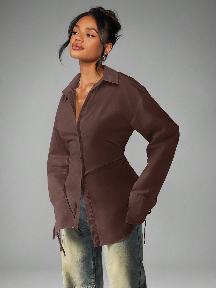 Abella Button-Down Blouse