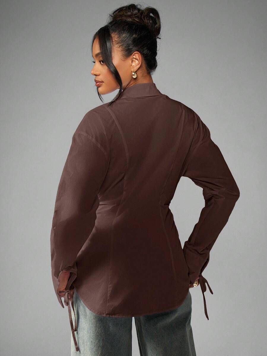 Abella Button-Down Blouse