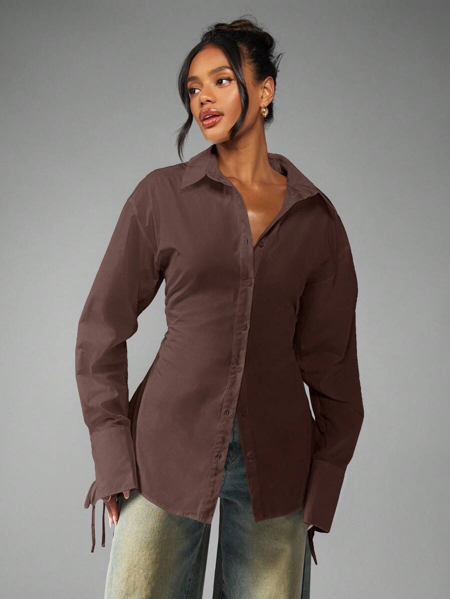 Abella Button-Down Blouse