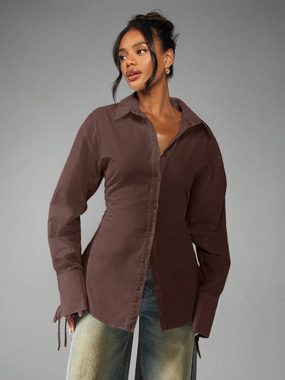 Abella Button-Down Blouse