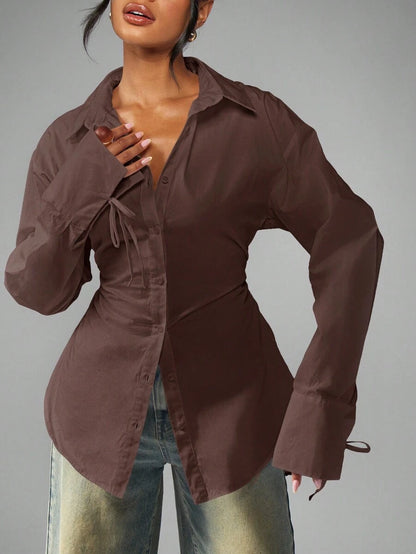 Abella Button-Down Blouse