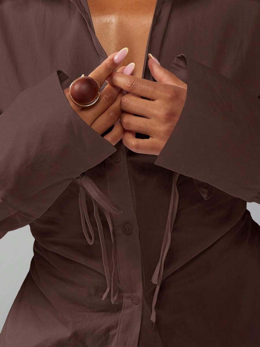 Abella Button-Down Blouse