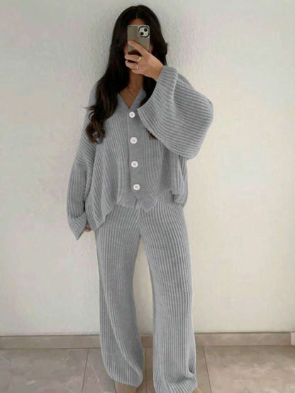 Tazeen Knit Cardigan Set