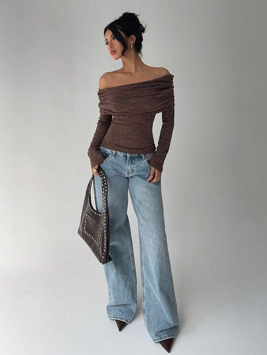 Zella Off-Shoulder Sweater