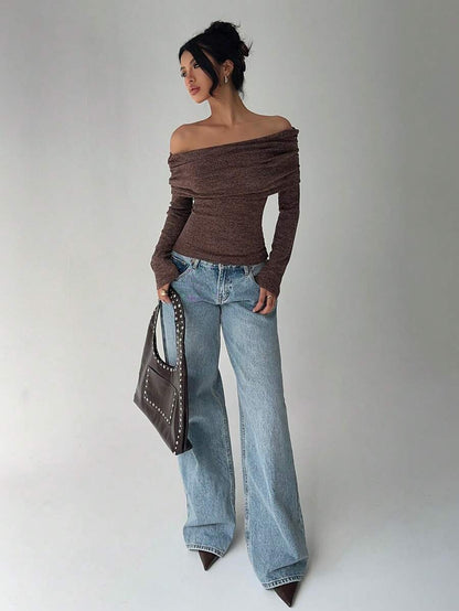 Zella Off-Shoulder Sweater
