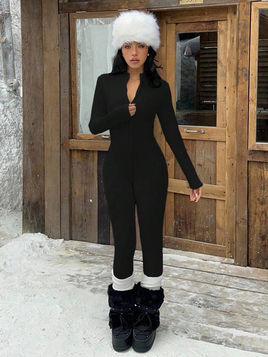 Elodie Thermal Lined Jumpsuit