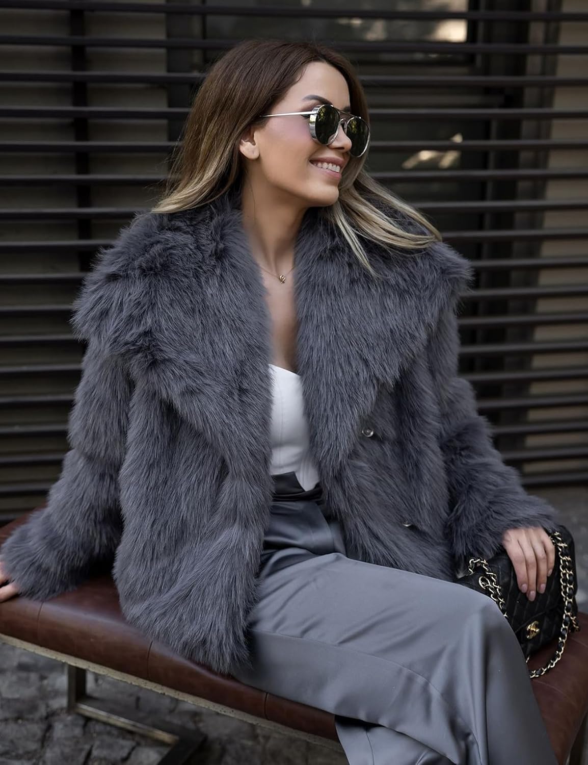 Celia Faux Fur Coat