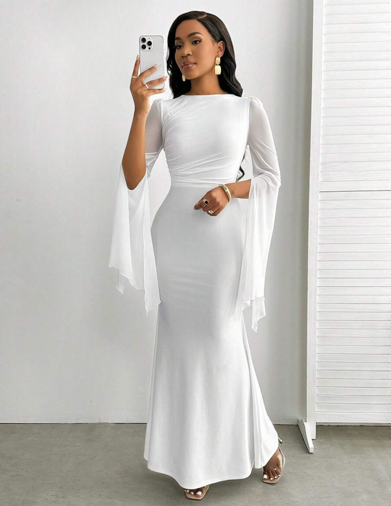Samira Mesh Dress