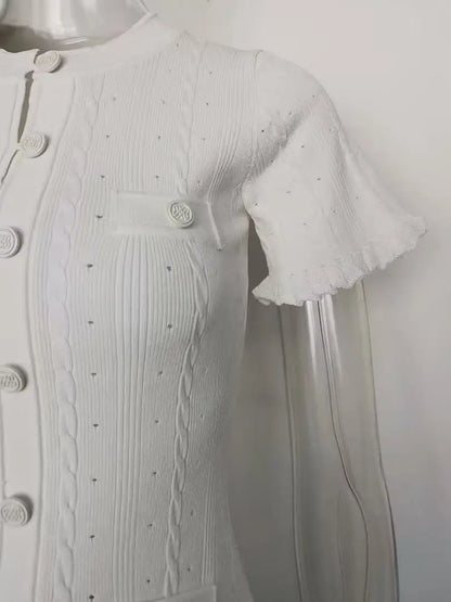 Marina Vintage Knit Dress